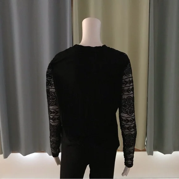 Sexy lace raglan sleeve tshirt - Picture 4 of 5